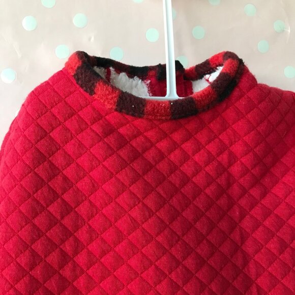 HOTEL DOGGY  JUMPSUIT/PAJAMAS Lined  Red  Size : S/P - Picture 4 of 9